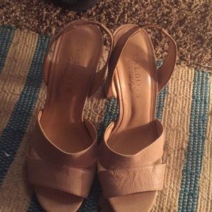 Talbots leather heels